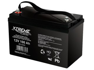 82-222# Akumulator żelowy 12v/100ah xtreme waga 29kg, 327x214x167_8