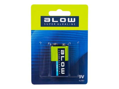 82-519# Bateria blow super alkaline 9v 6lr61 blister