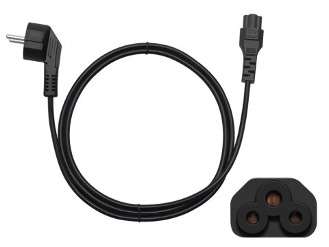 9699# Kabel zasilający koniczynka 1,5m hq