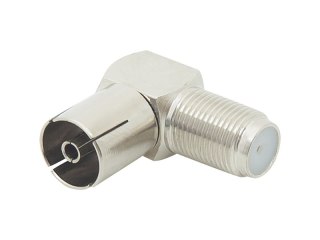 3272# Przejście f: gniazdo f-gniazdo antenowe kątowe