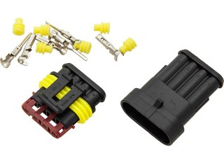 40-804# Hermetyczna kostka połączeniowa oh-4 (gniazdo i wtyk) komplet