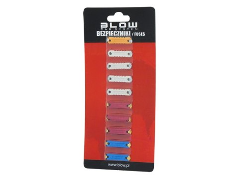4226# Bezpiecznik samochodowy cylindryczne 10szt