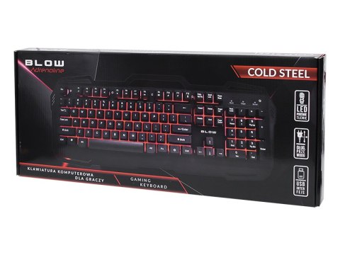 84-214# Klawiatura blow z podświetleniem led cold steel"