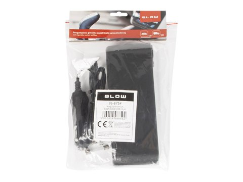 96-875# Rozgałęźnik zapalniczki samochodowej 1xwtyk/4xgniazdo+usb cs-42 kabel"