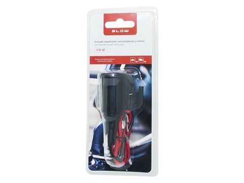 96-877# Gniazdo zapalniczki samochodowej z klapką cs-12