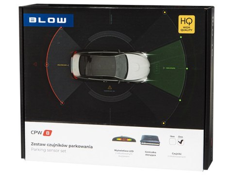 26-331# Czujnik cofania blow cpw8 (czarny) 22mm