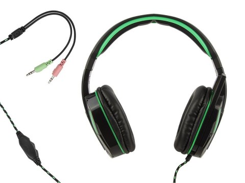 32-799# Słuchawki blow nagłowne z mikrofonem mdx200