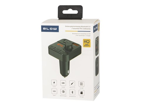 74-162# Transmiter fm blow usb+ładowarka 3,1a"