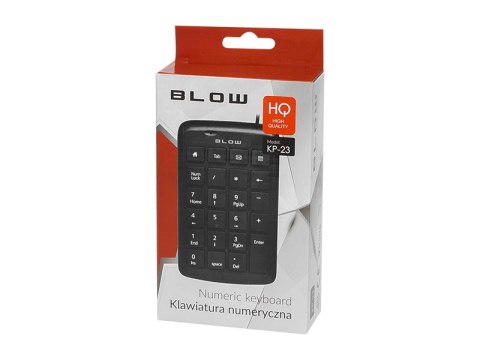 84-205# Klawiatura blow kp-23 usb numeryczna