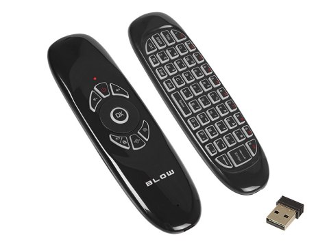 84-254# Klawiatura bezprzewodowa 2,4ghz ks-3 z pilotem"