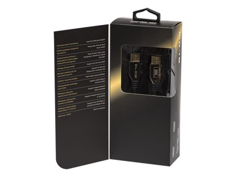 92-647# Przyłącze hdmi-hdmi 8k 1.5m premium 2.1v