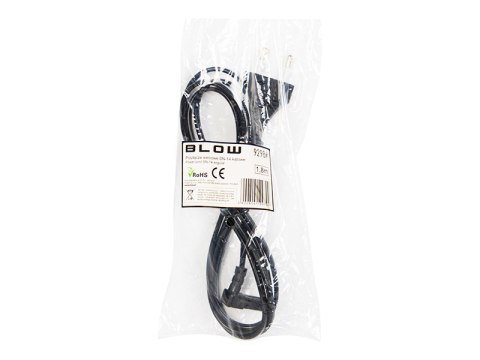 9298# Przyłącze sn-14 sieciowe 1,8m 2x0,5mm2 kąt import