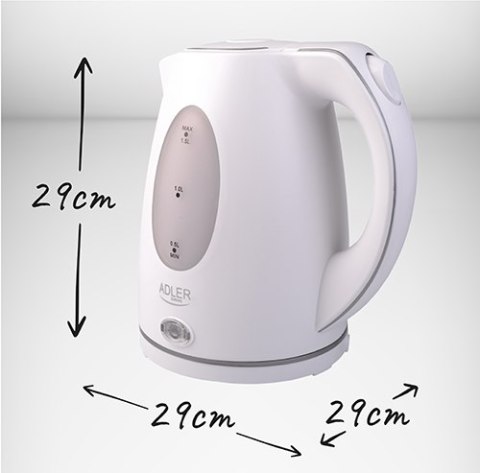 AD 1207 Czajnik plastikowy 1,5 l