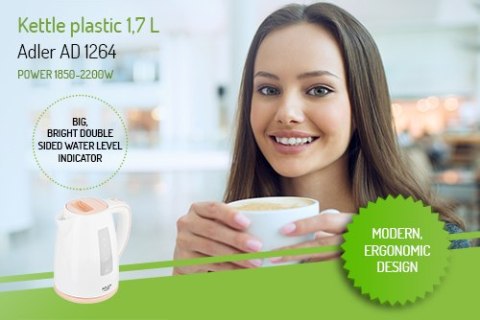 AD 1264 Czajnik plastikowy 1,7 l
