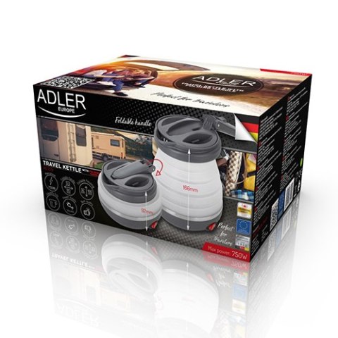 AD 1279 Czajnik silikonowy 0,6 l - turystyczny