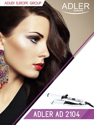 AD 2104 Prostownica ceramiczna 2 w 1