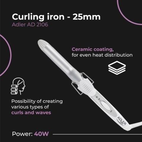 AD 2106 Lokówka - 25mm