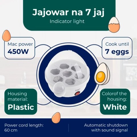 AD 4459 Jajowar na 7 jaj