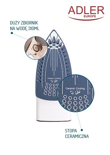 AD 5030 Żelazko ceramiczne 3000 w