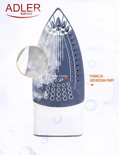 AD 5030 Żelazko ceramiczne 3000 w