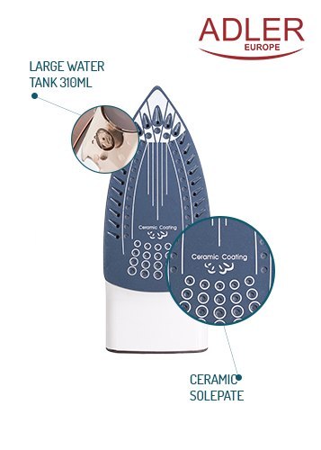 AD 5030 Żelazko ceramiczne 3000 w