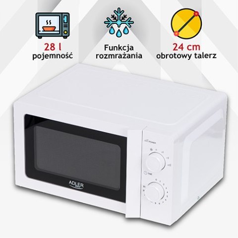 AD 6205 Kuchenka mikrofalowa 20 l