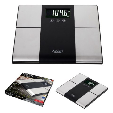 AD 8165 Waga łazienkowa z analizatorem - 225kg