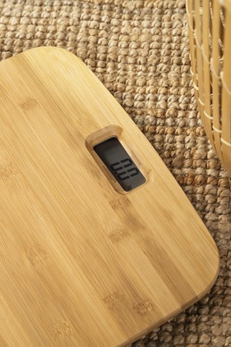 AD 8173 Waga łazienkowa bambusowa