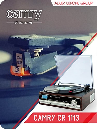 CR 1113 Gramofon z radiem