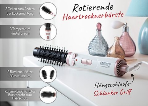 CR 2021 Obrotowa lokówko-suszarka - 1200w - 38mm, 50mm