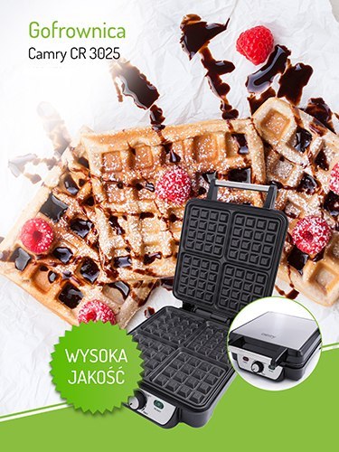 CR 3025 Gofrownica 1500 w