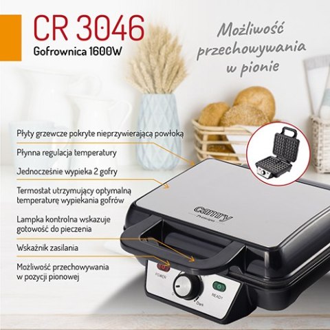 CR 3046 Gofrownica 1600w