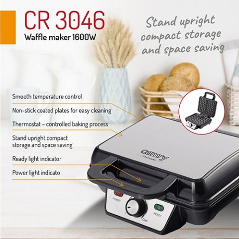 CR 3046 Gofrownica 1600w