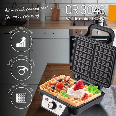 CR 3046 Gofrownica 1600w