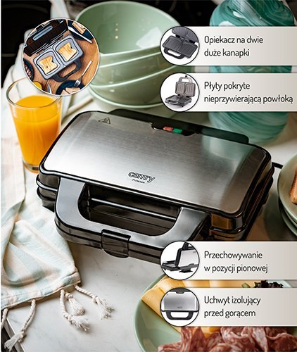 CR 3054 Opiekacz do kanapek xl
