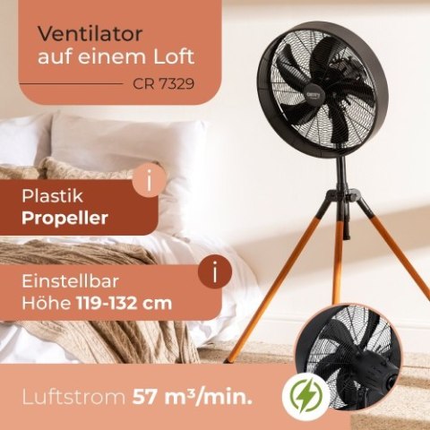 CR 7329 Wentylator na statywie loft 40cm / 16?