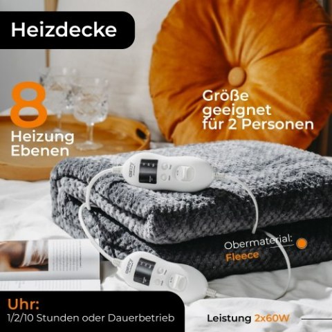 CR 7417 Elektryczny koc podkładowy z czasomierzem (2)