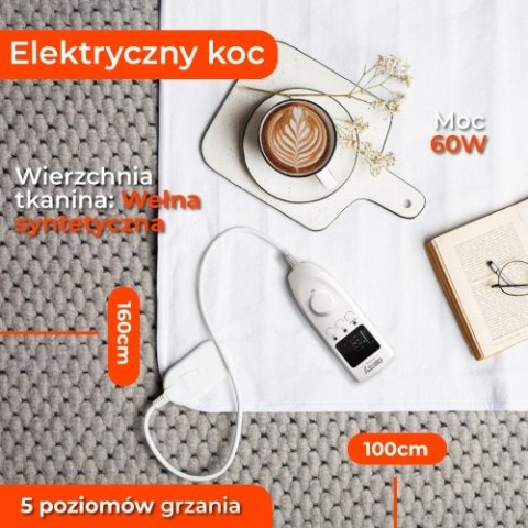 CR 7422 Elektryczny koc podkładowy z czasomierzem (1)