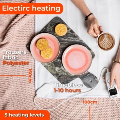 CR 7422 Elektryczny koc podkładowy z czasomierzem (1)