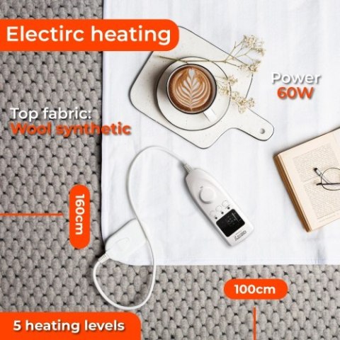 CR 7422 Elektryczny koc podkładowy z czasomierzem (1)
