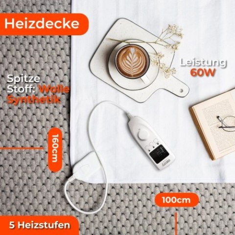 CR 7422 Elektryczny koc podkładowy z czasomierzem (1)