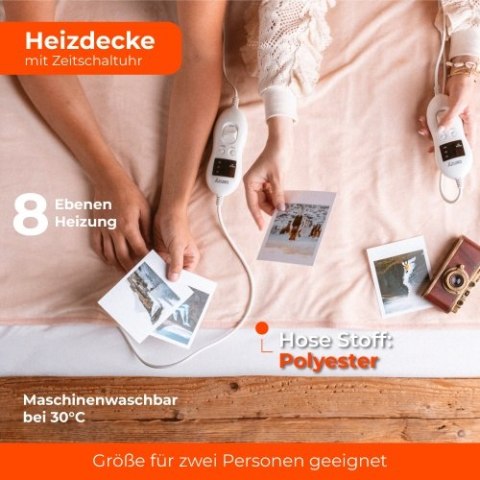 CR 7424 Elektryczny koc podkładowy z czasomierzem (2)