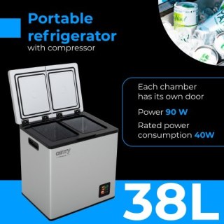 CR 8076 Lodówka kompresorowa turystyczna 38l