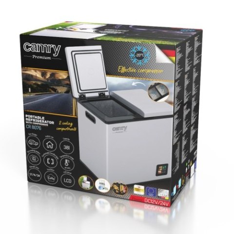 CR 8076 Lodówka kompresorowa turystyczna 38l