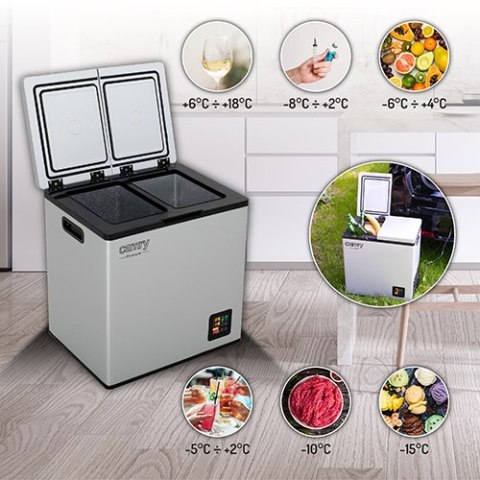 CR 8076 Lodówka kompresorowa turystyczna 38l