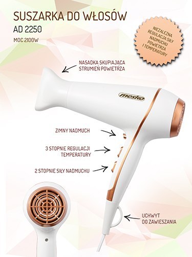 MS 2250 Suszarka 2100w