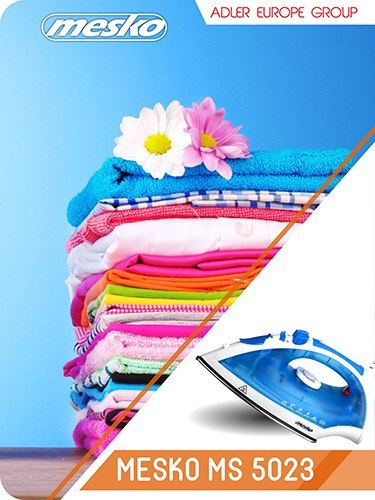 MS 5023 Żelazko 2200 w - stalowa stopa