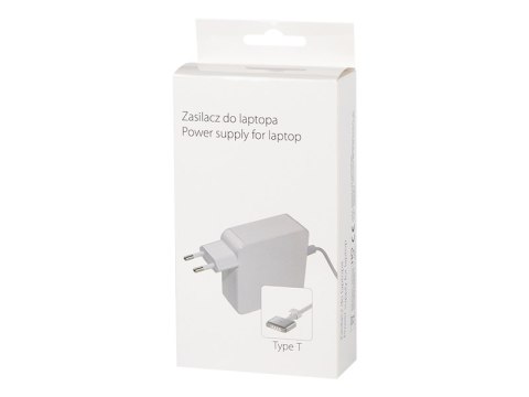 4161# Zasilacz do laptopa macbook magsafe2 60w t-type"