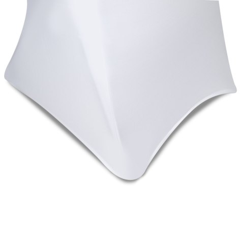 Pokrowiec na krzesło cateringowe biały GreenBlue, 88x50x45cm, Spandex, GB374