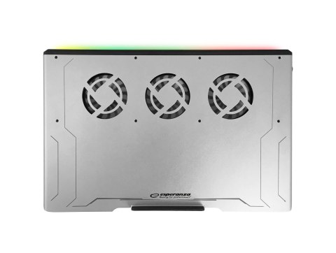 EGC108 Esperanza podstawka chłodząca gaming pod notebook led rgb boreas